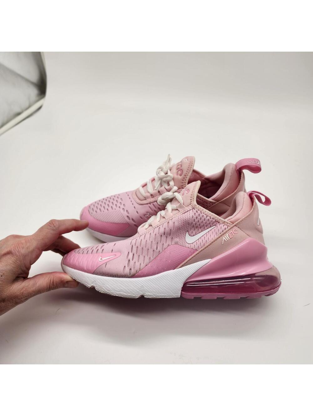 LKNW Nike Pink air max 270 GS foam 5 Youth - Picture 4 of 8